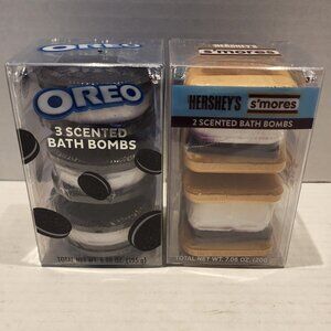 New Scented Bath Bombs - Oreo & Hershey's S'mores
